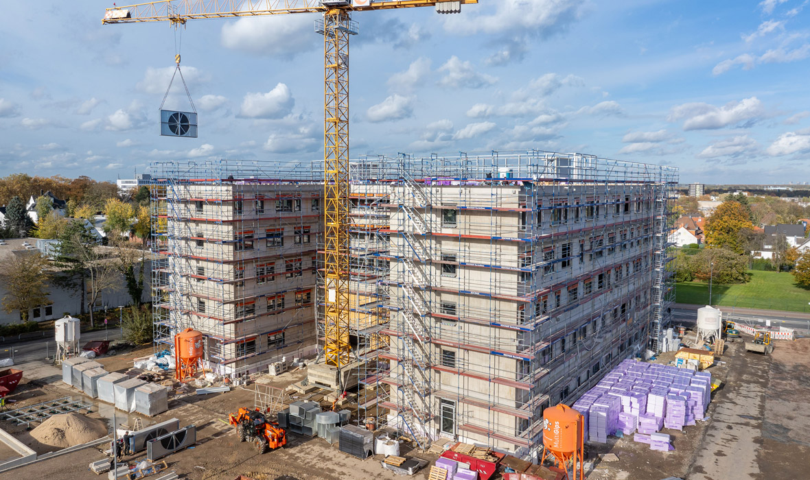 Nieuw gebouw voor arbeidsbureau in Unna (Duitsland) bereikt uitstekende energiebalans
