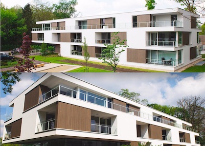 Trespa Pura NFC® geeft subtiele touch aan terrassen van seniorencomplex