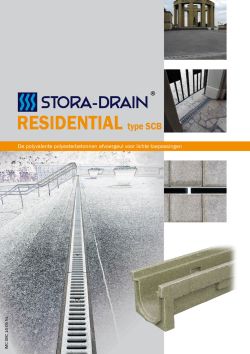 STORA-DRAIN Residential type SCB